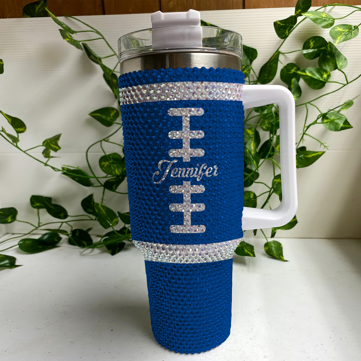 West Virginia Mountaineers NCAA Custom Stanley Cup 40 oz 30 oz Tumbler With Handle
