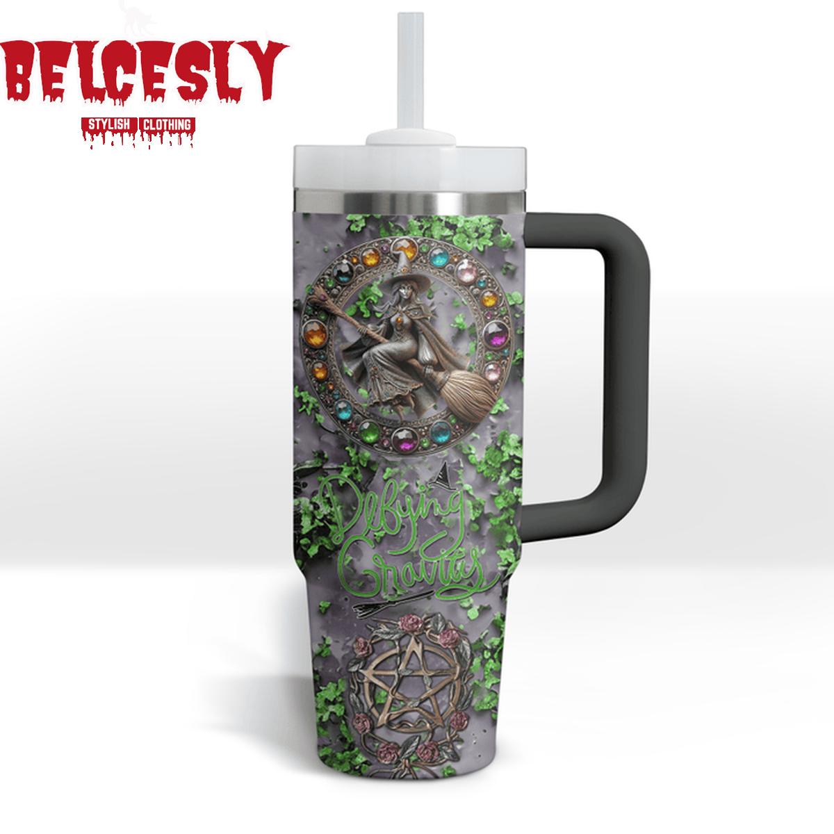 Wicked Defying Gravity Music Custom Stanley Cup 40 oz 30 oz Tumbler With Handle