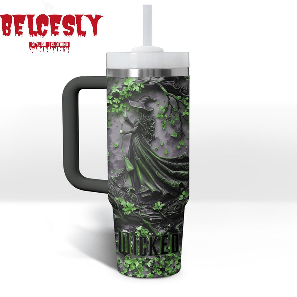 Wicked Defying Gravity Music Custom Stanley Cup 40 oz 30 oz Tumbler With Handle