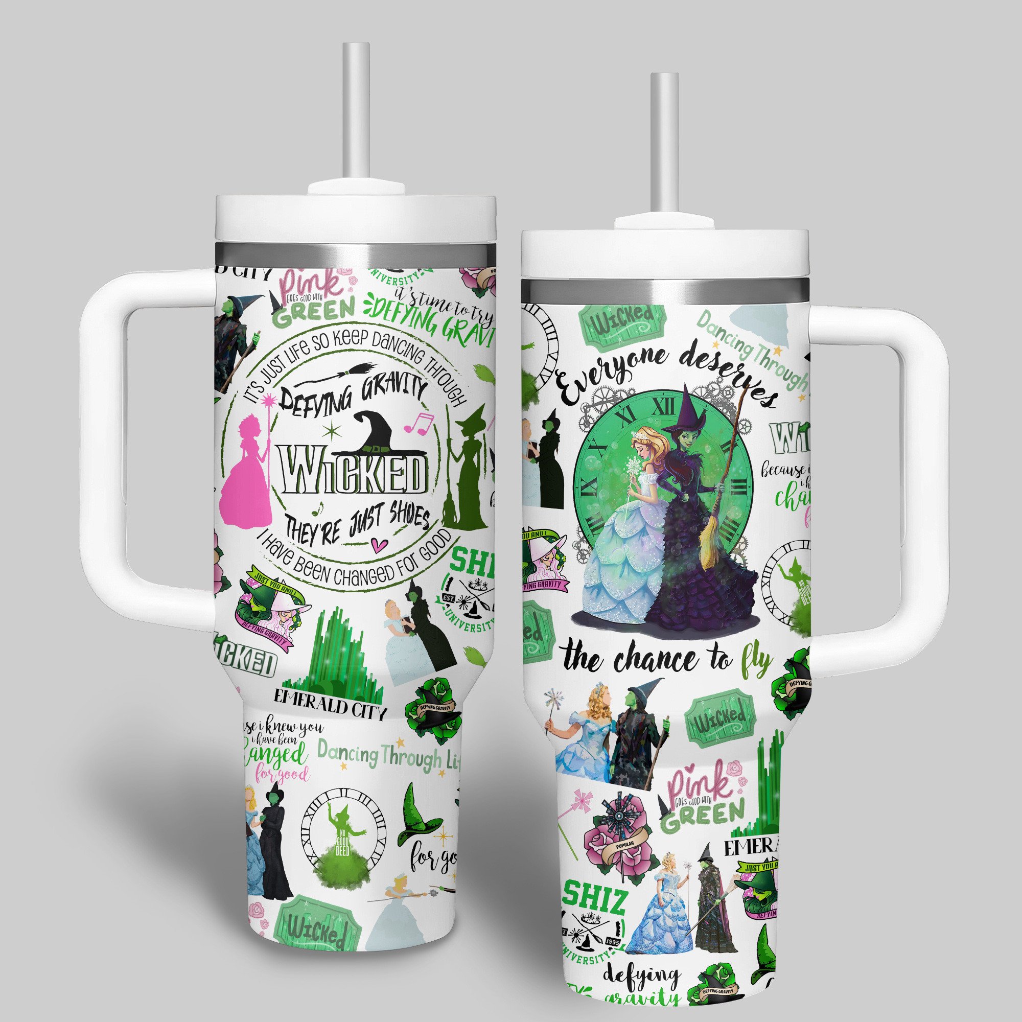 Wicked Music Custom Stanley Cup 40 oz 30 oz Tumbler With Handle