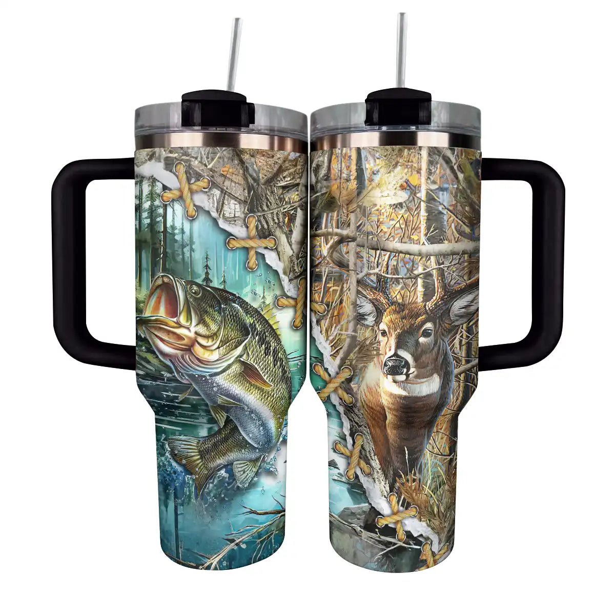 Wildlife Custom Stanley Cup 40 oz 30 oz Tumbler With Handle