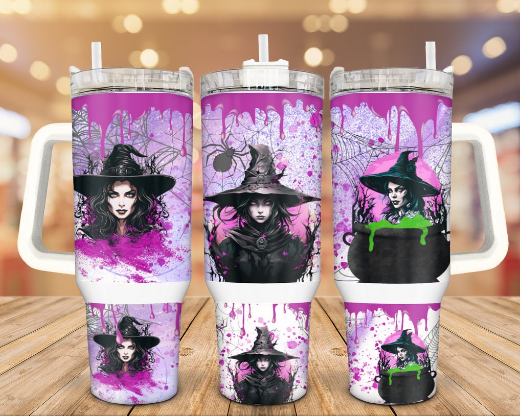 Witch Magic Custom Stanley Cup 40 oz 30 oz Tumbler With Handle