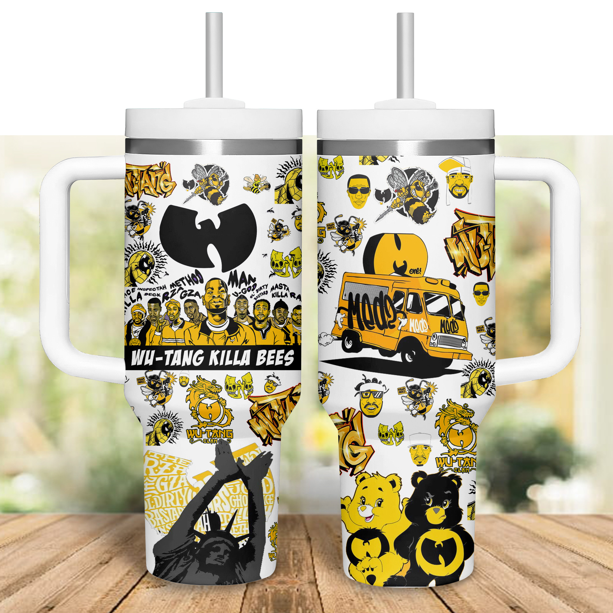Wu-Tang Music Custom Stanley Cup 40 oz 30 oz Tumbler With Handle