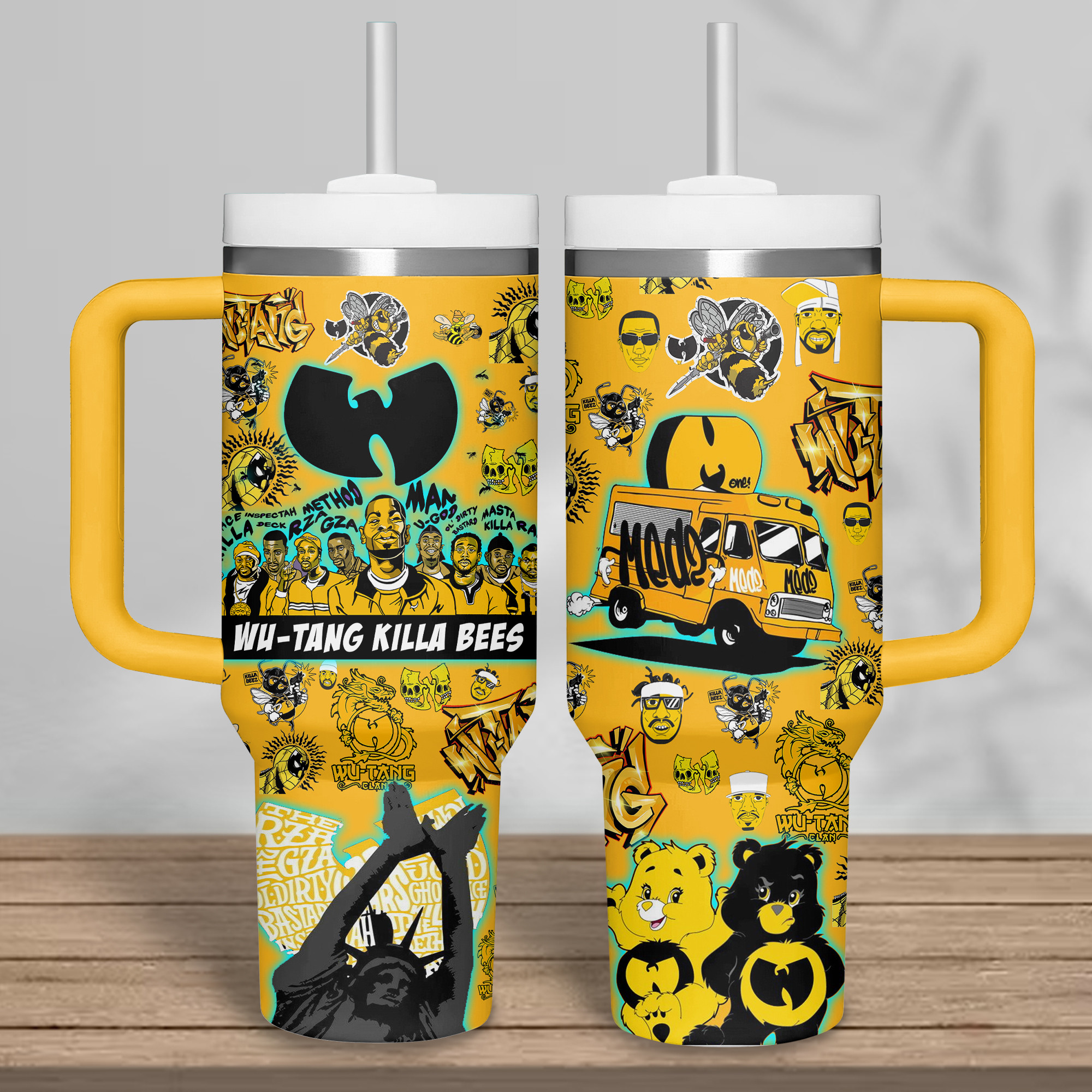 Wu-Tang Music Custom Stanley Cup 40 oz 30 oz Tumbler With Handle