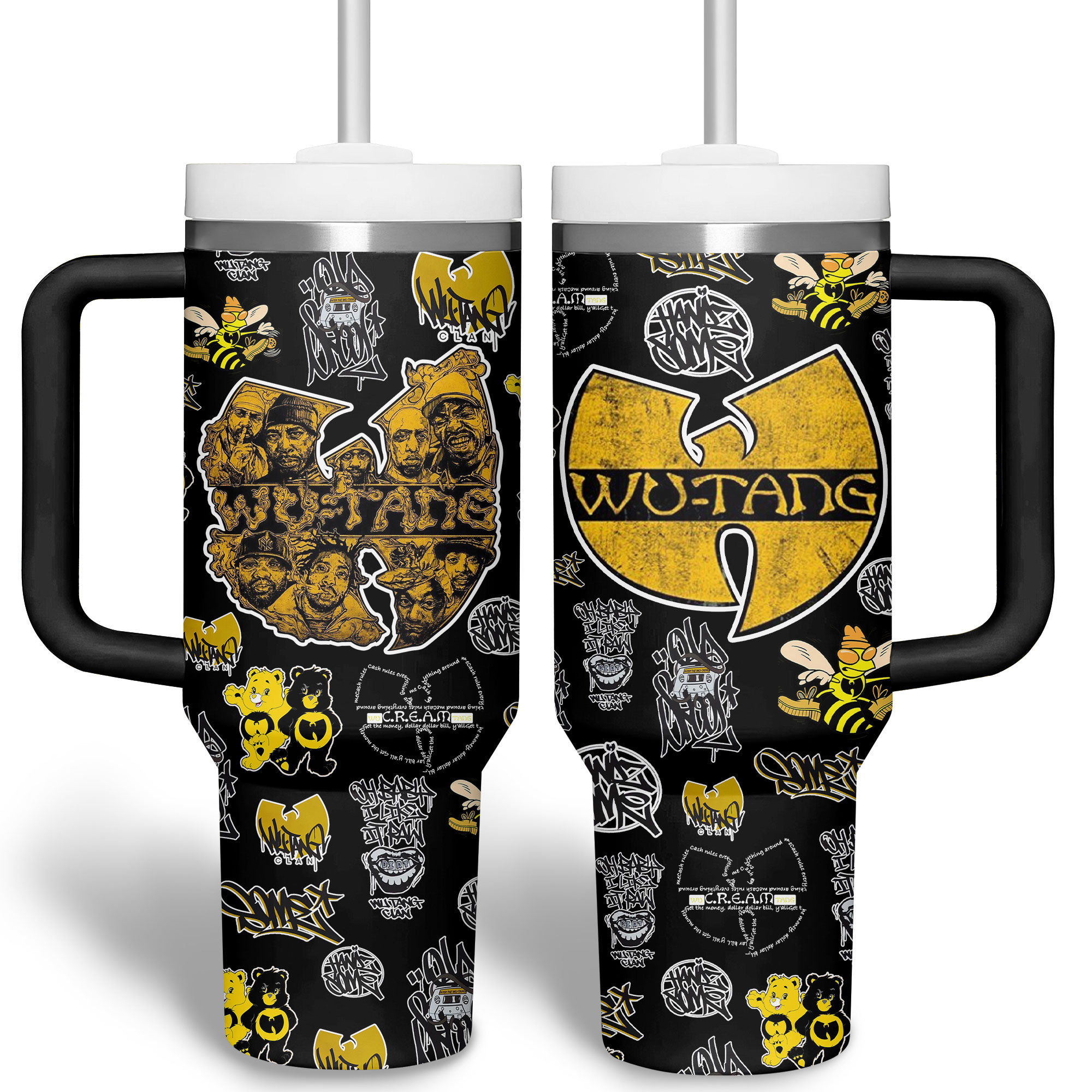 Wu-Tang Music Custom Stanley Cup 40 oz 30 oz Tumbler With Handle