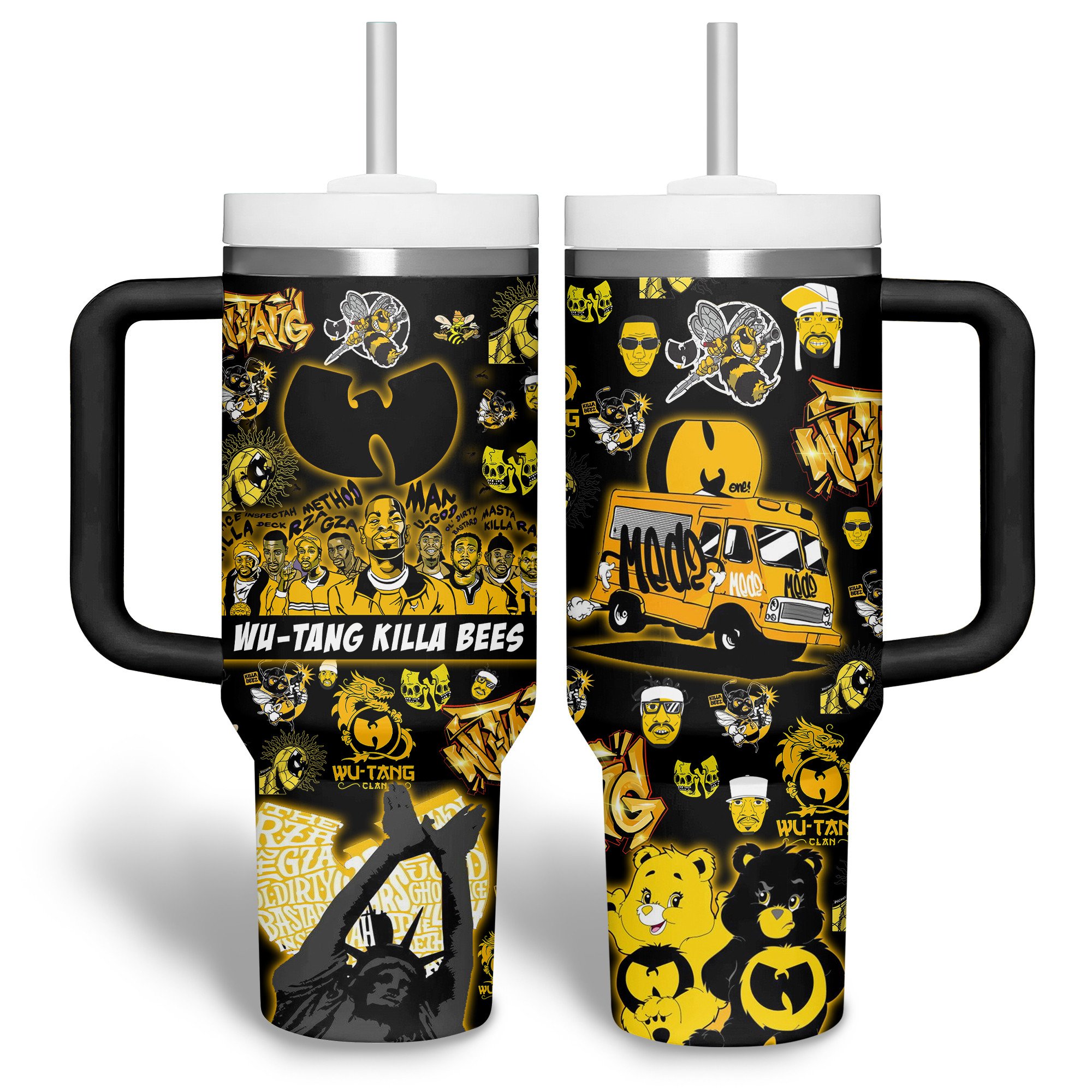 Wu-Tang Music Custom Stanley Cup 40 oz 30 oz Tumbler With Handle