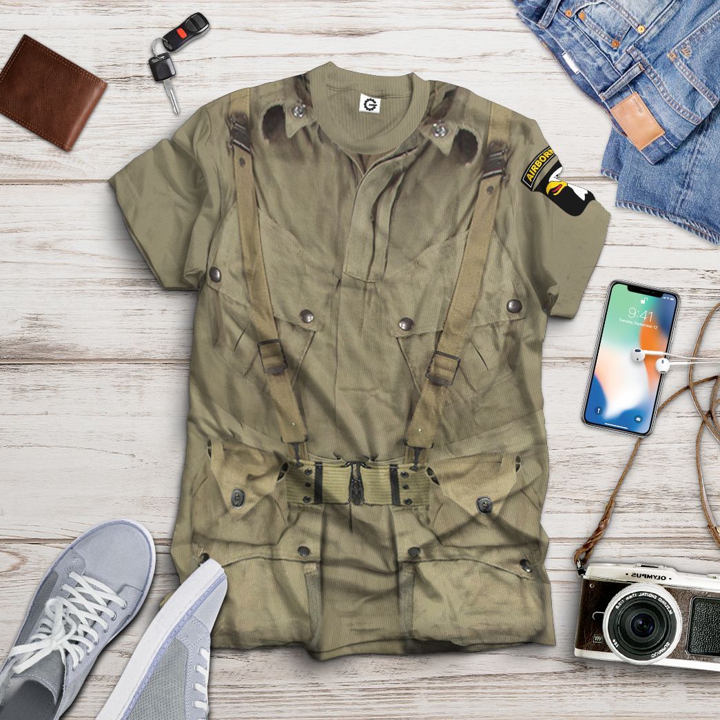 WW2 Paratroopers Costume Hoodie Sweatshirt T-Shirt Sweatpants Tracksuit - Stormmerch Exclusive