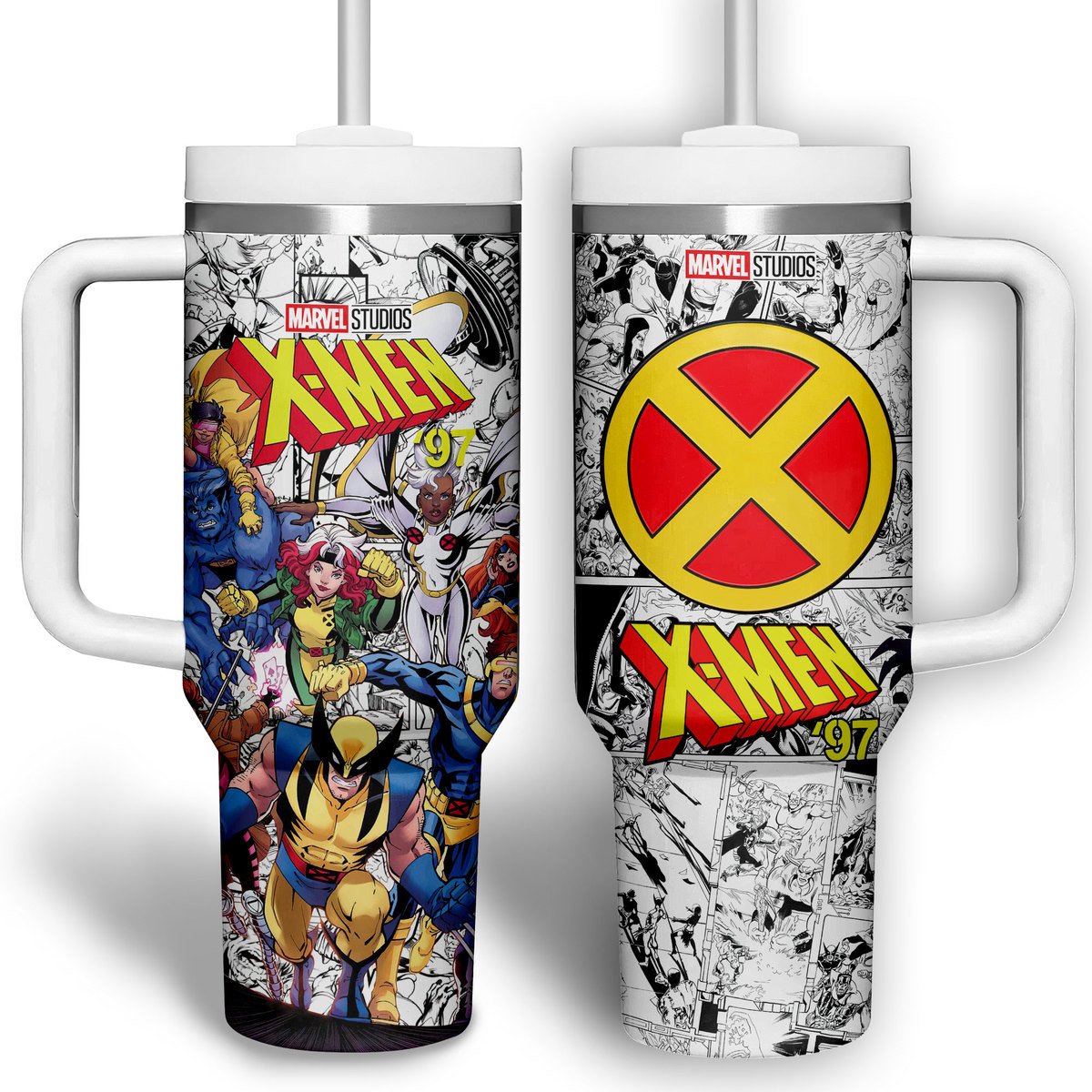 X-Men Movies Custom Stanley Cup 40 oz 30 oz Tumbler With Handle