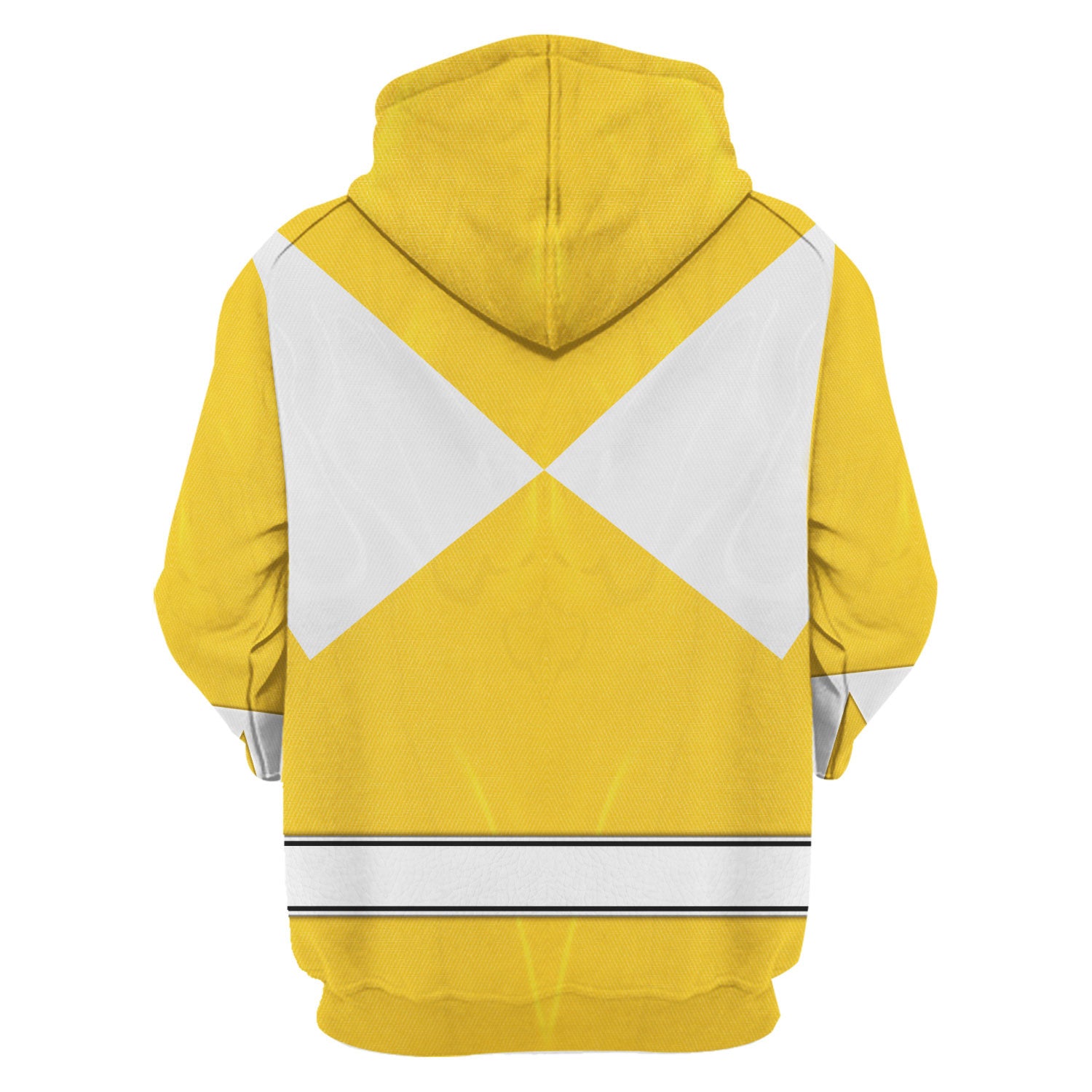 Yellow Ranger Mighty Morphin Hoodies Sweatshirt T-shirt Hawaiian Tracksuit - Stormmerch Exclusive