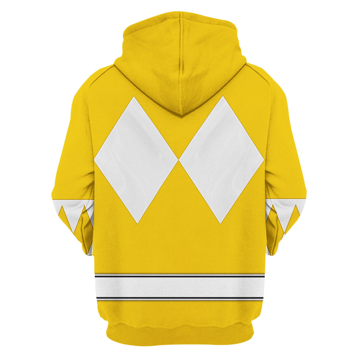 Yellow Ranger Mighty Morphin The Movie (1995) Hoodies Sweatshirt T-shirt Hawaiian - Stormmerch Exclusive