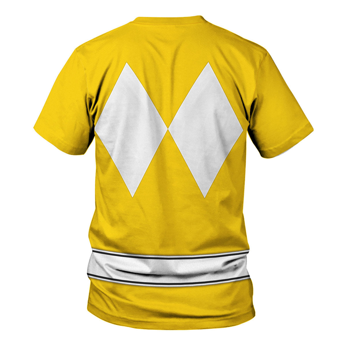 Yellow Ranger Mighty Morphin The Movie (1995) Hoodies Sweatshirt T-shirt Hawaiian - Stormmerch Exclusive