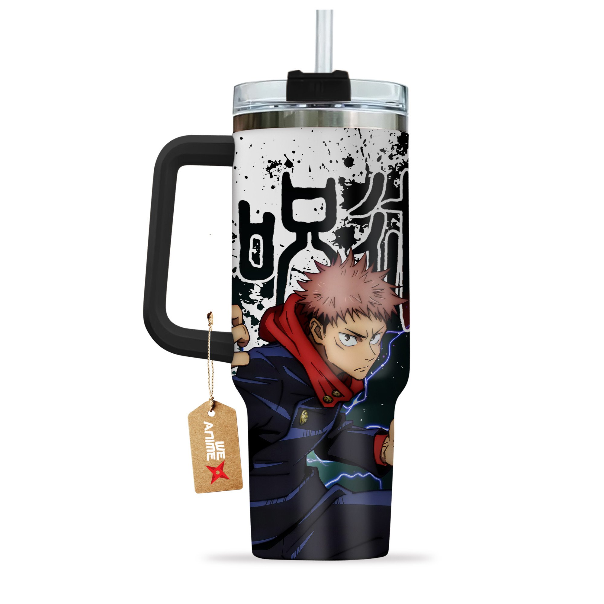 Yuji Itadori Jujutsu Kaisen Anime Custom Stanley Cup 40 oz 30 oz Tumbler With Handle