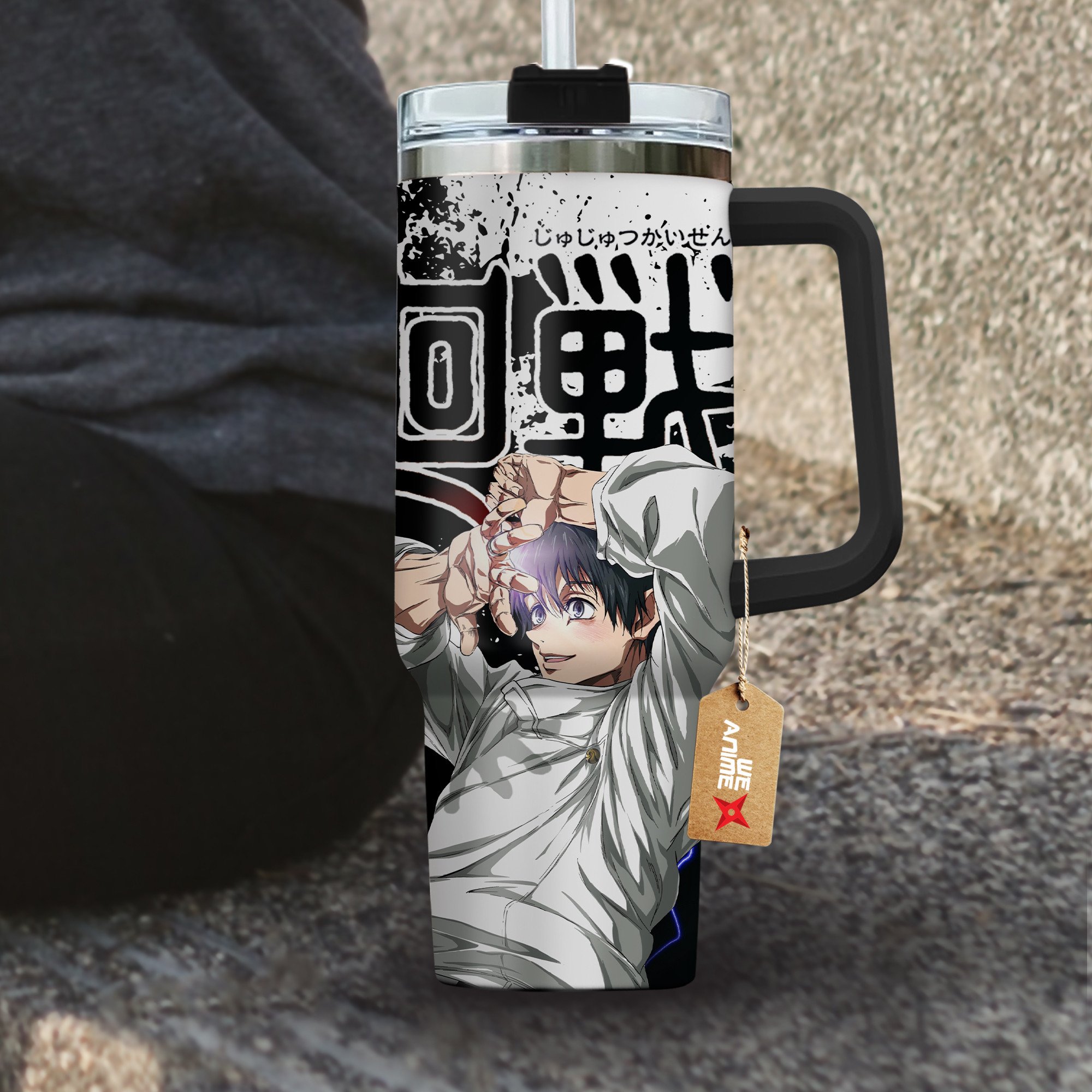 Yuta Okkotsu Jujutsu Kaisen Anime Custom Stanley Cup 40 oz 30 oz Tumbler With Handle
