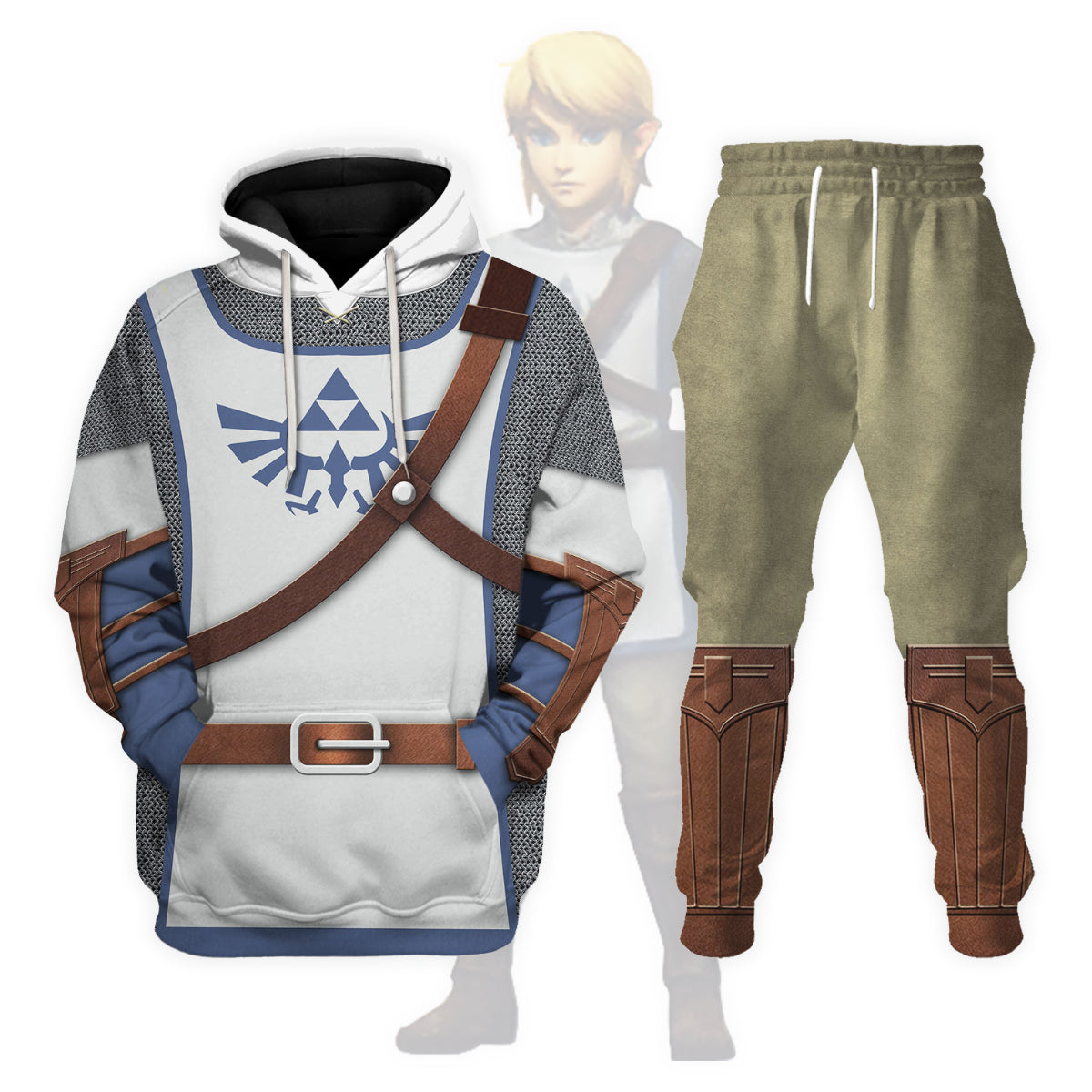 Zelda Attire Hoodie Sweatshirt T-shirt Sweatpants Cosplay - Stormmerch Exclusive
